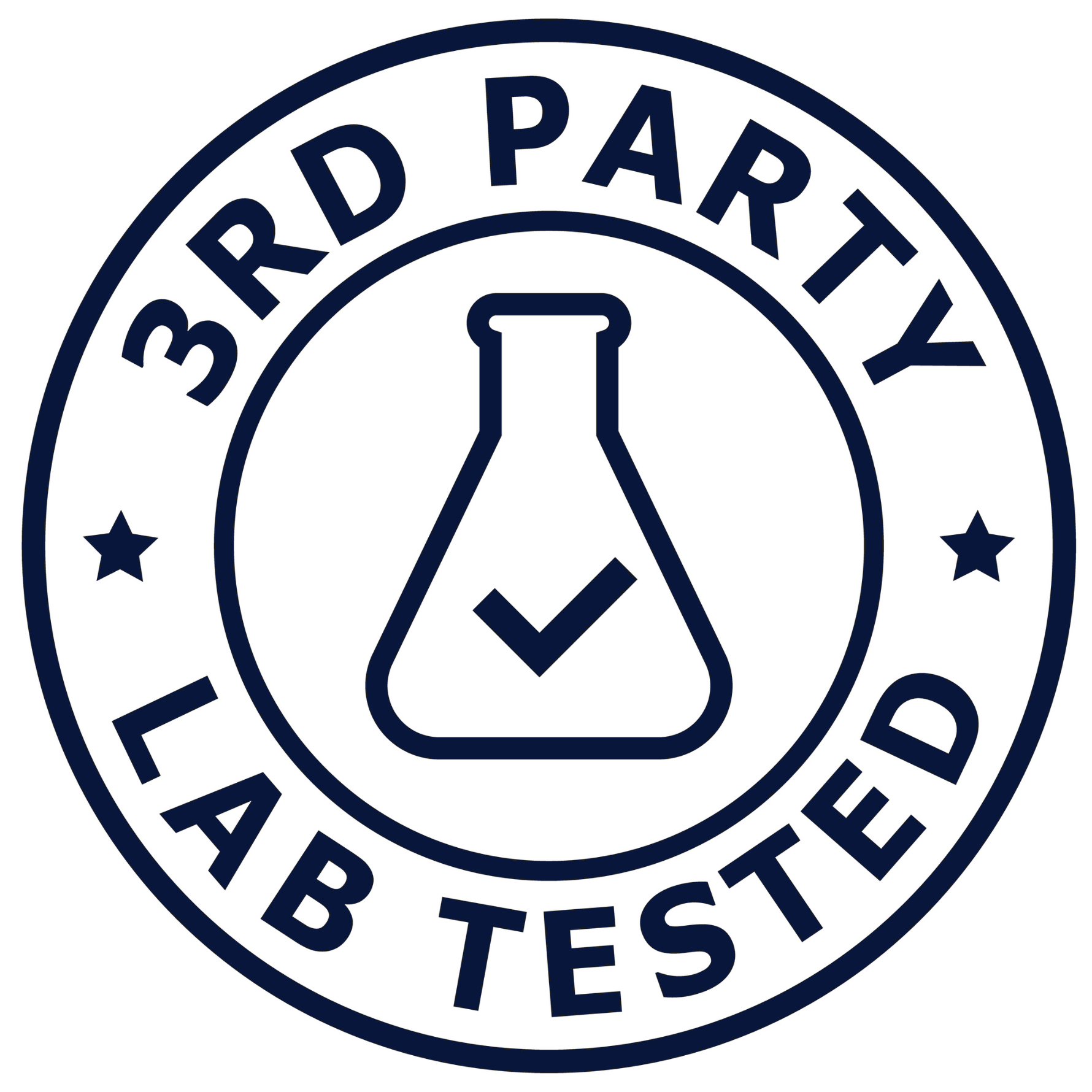 Third-Party Tested for Quality & Safety.
