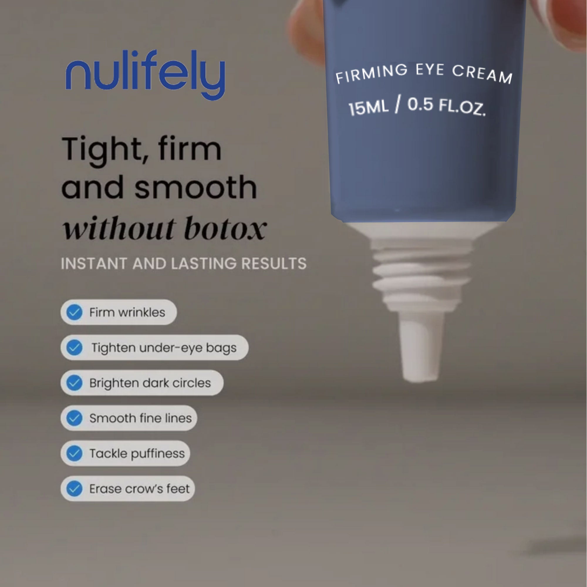 Nulifely Instant Eye Lift Cream