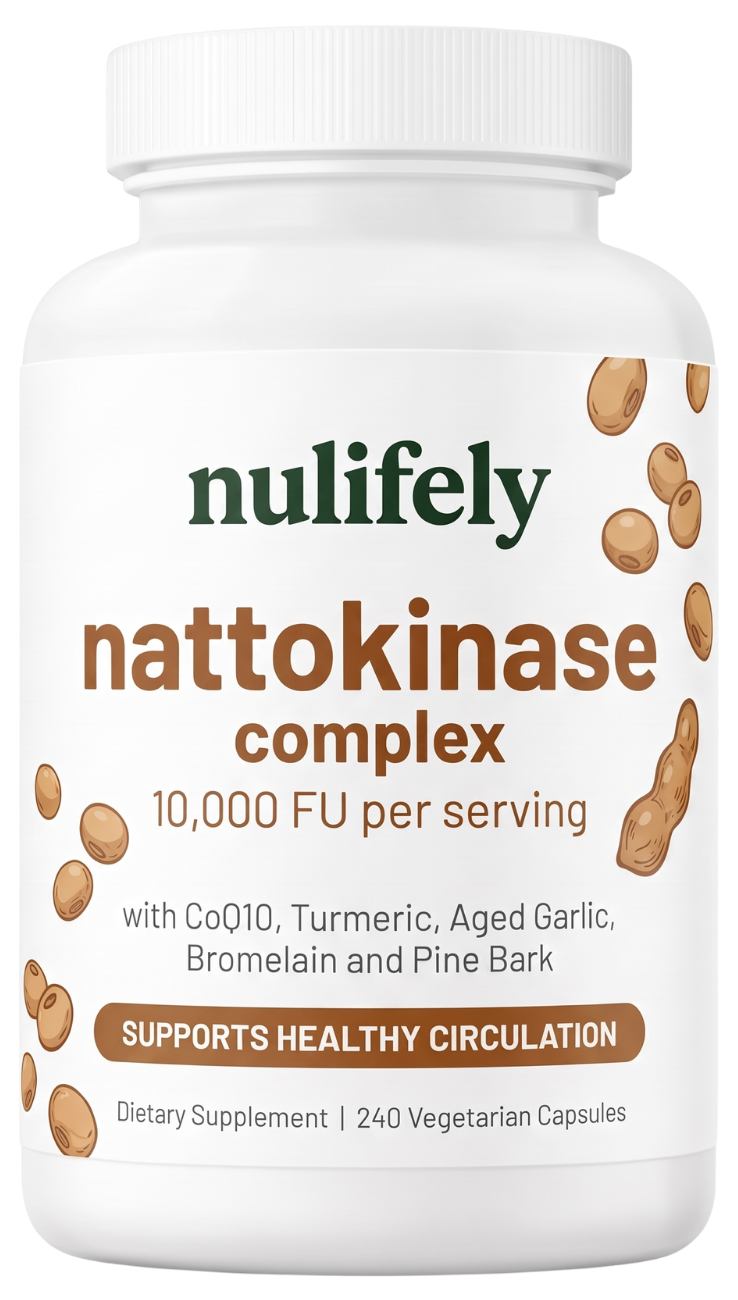 Nulifely Nattokinase Complex bottle